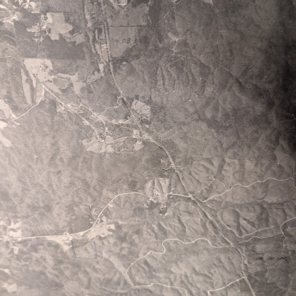 Vintage 1977 USDA Aerial‎ Survey Photo Coosa County Alabama Series of 27 Maps - Picture 4 of 10
